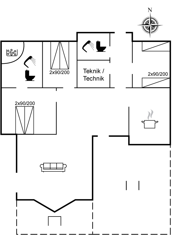 Vorschaubild von Ferienhaus GB87 in Grenå - Ostjütland