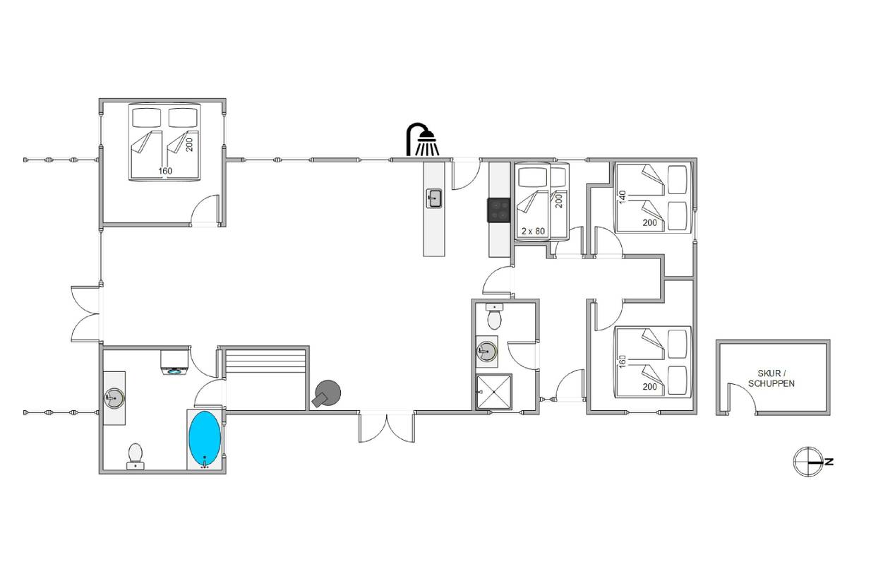 Vorschaubild von Ferienhaus GC82 in Lodbjerg Hede - Søndervig - Westjütland