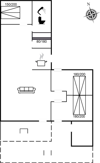 Vorschaubild von Ferienhaus GC85 in Vejers Strand - Westjütland