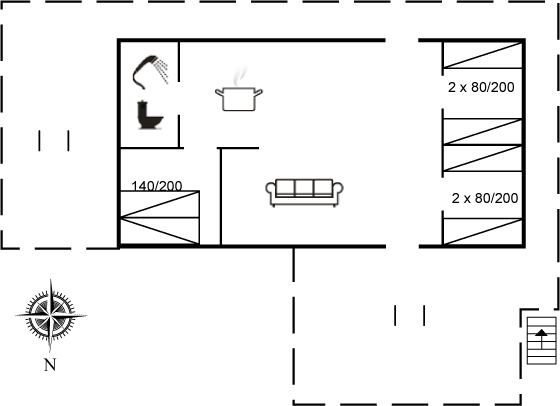 Vorschaubild von Ferienhaus GD99 in Gl. - Skagen - Nordjütland