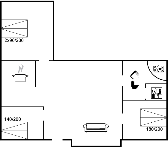Vorschaubild von Ferienhaus GF10 in Kongsmark - Rømø