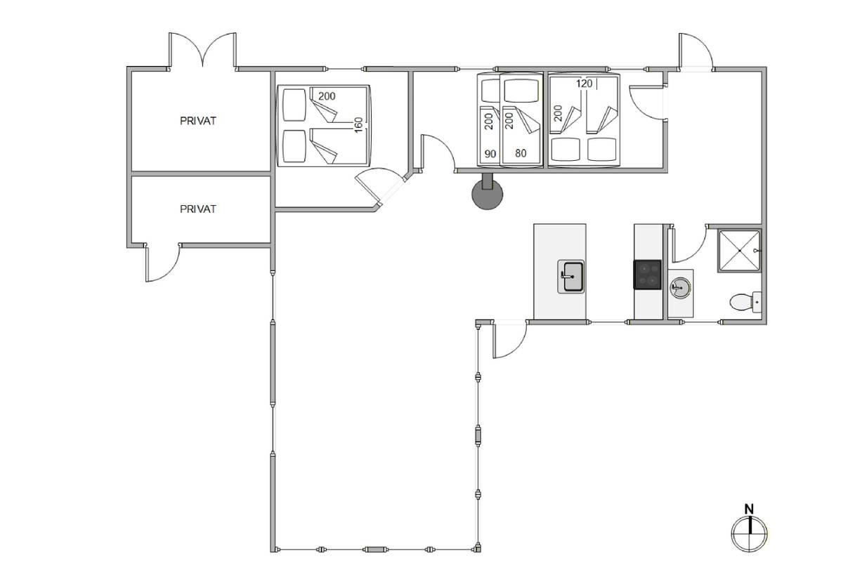 Vorschaubild von Ferienhaus GF30 in Søndervig - Westjütland