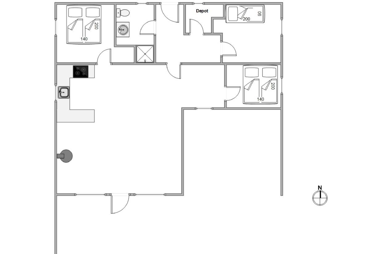 Vorschaubild von Ferienhaus GF32 in Houstrup - Westjütland