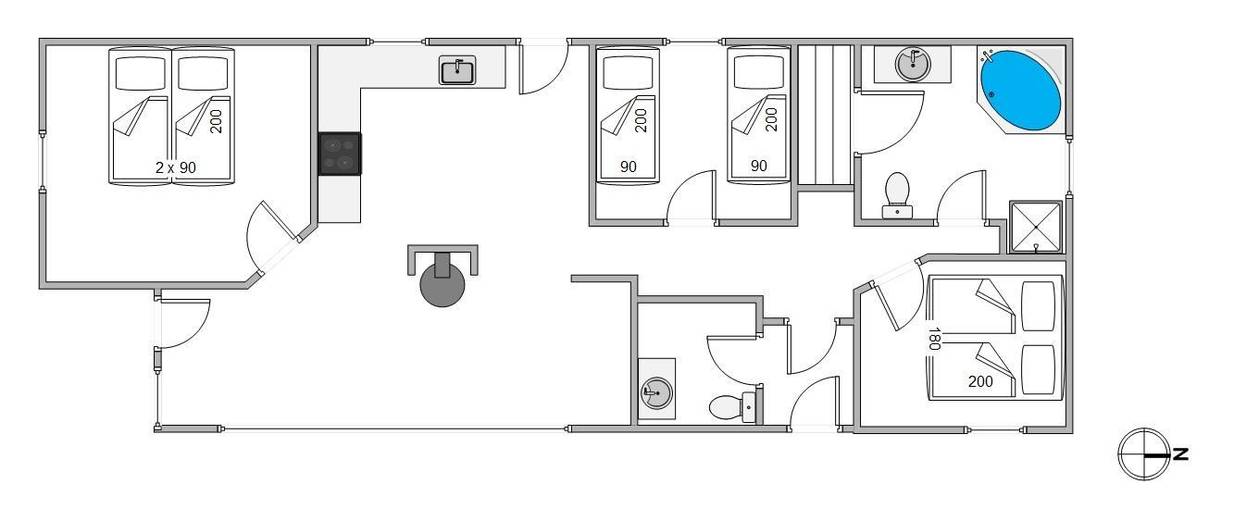 Vorschaubild von Ferienhaus GF55 in Årgab - Westjütland