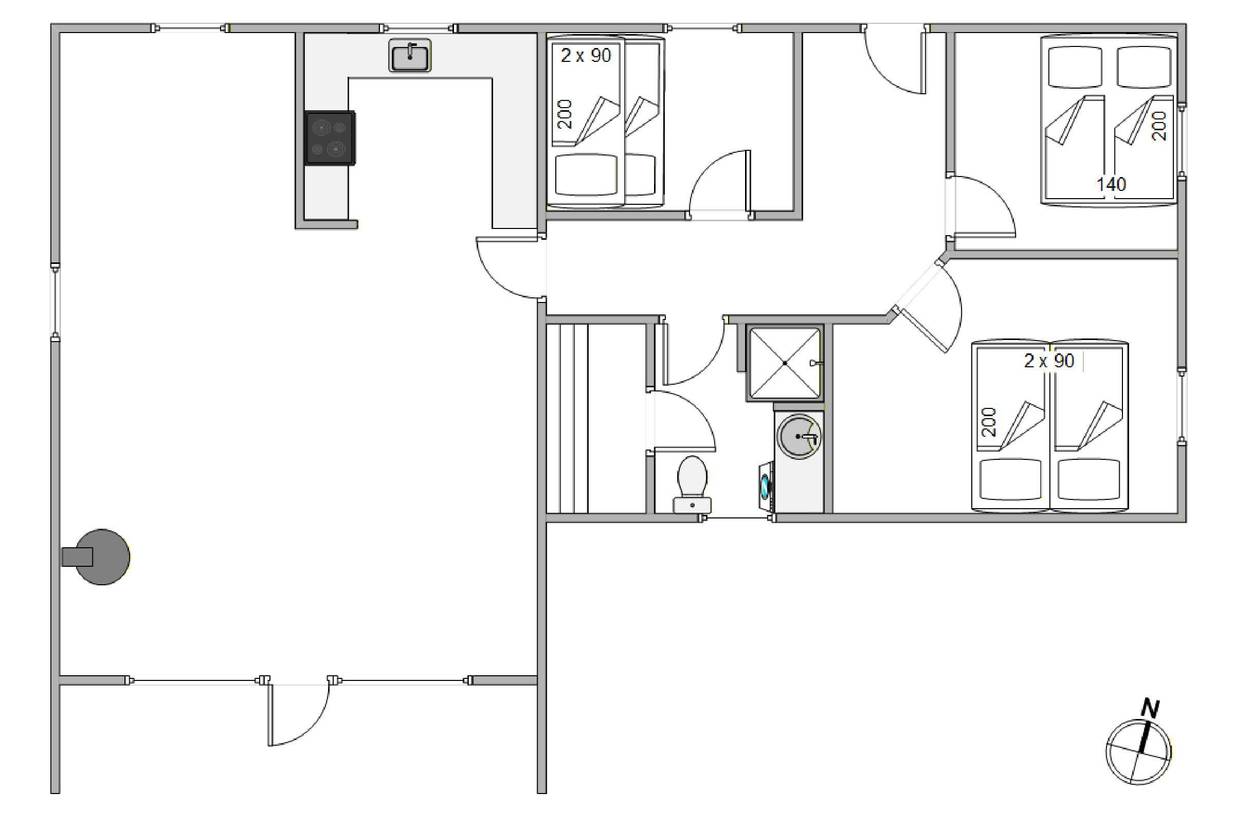 Vorschaubild von Ferienhaus GG46 in Søndervig - Westjütland