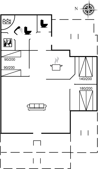 Vorschaubild von Ferienhaus GG83 in Lakolk - Rømø