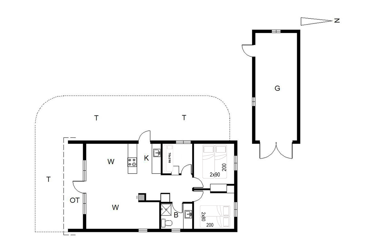 Vorschaubild von Ferienhaus GG89 in Henne Strand - Westjütland