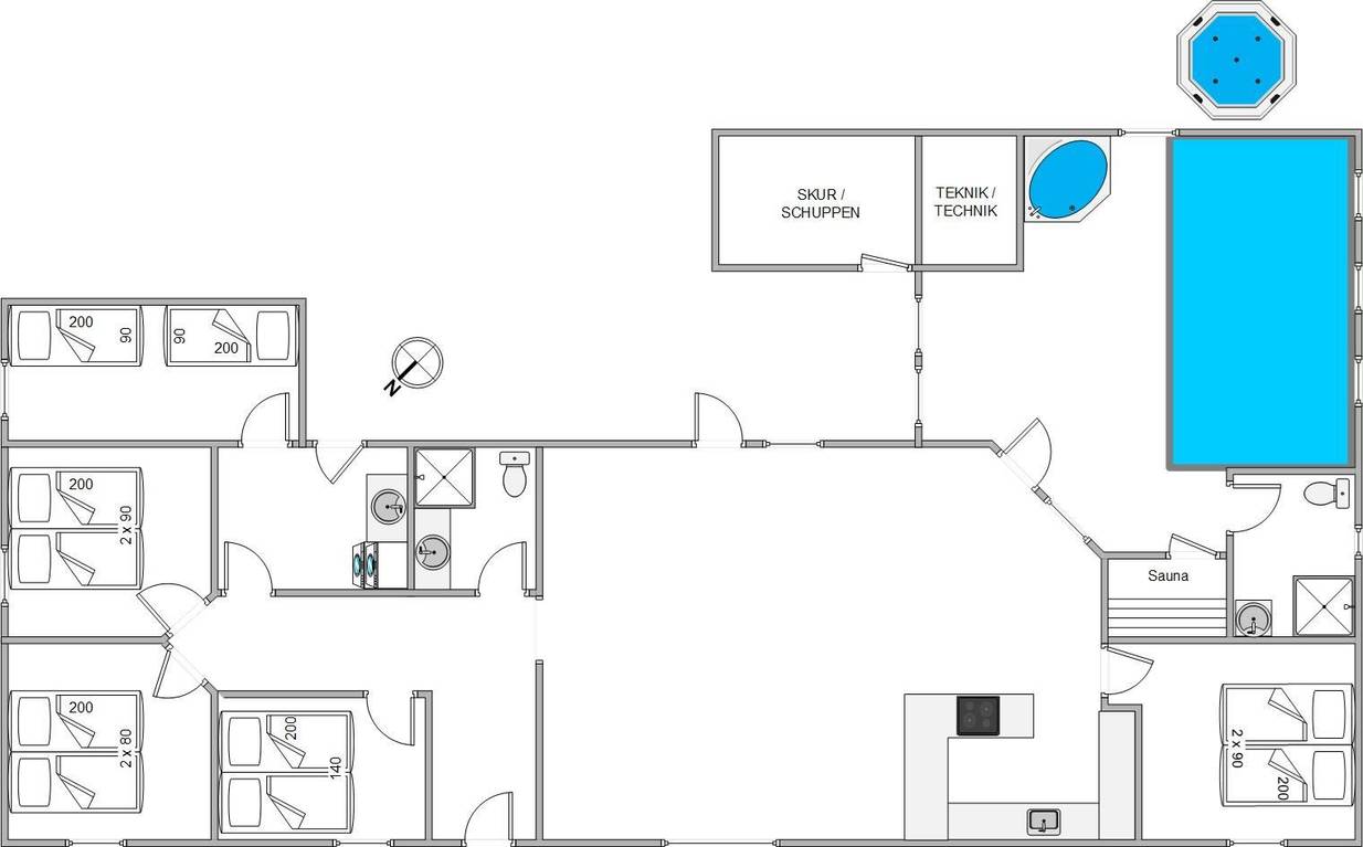 Vorschaubild von Ferienhaus GH68 in Ho - Blåvand - Westjütland