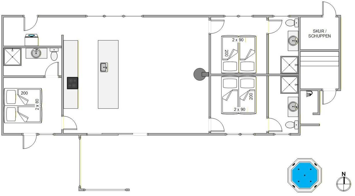 Vorschaubild von Ferienhaus GI52 in Bjerregård - Westjütland