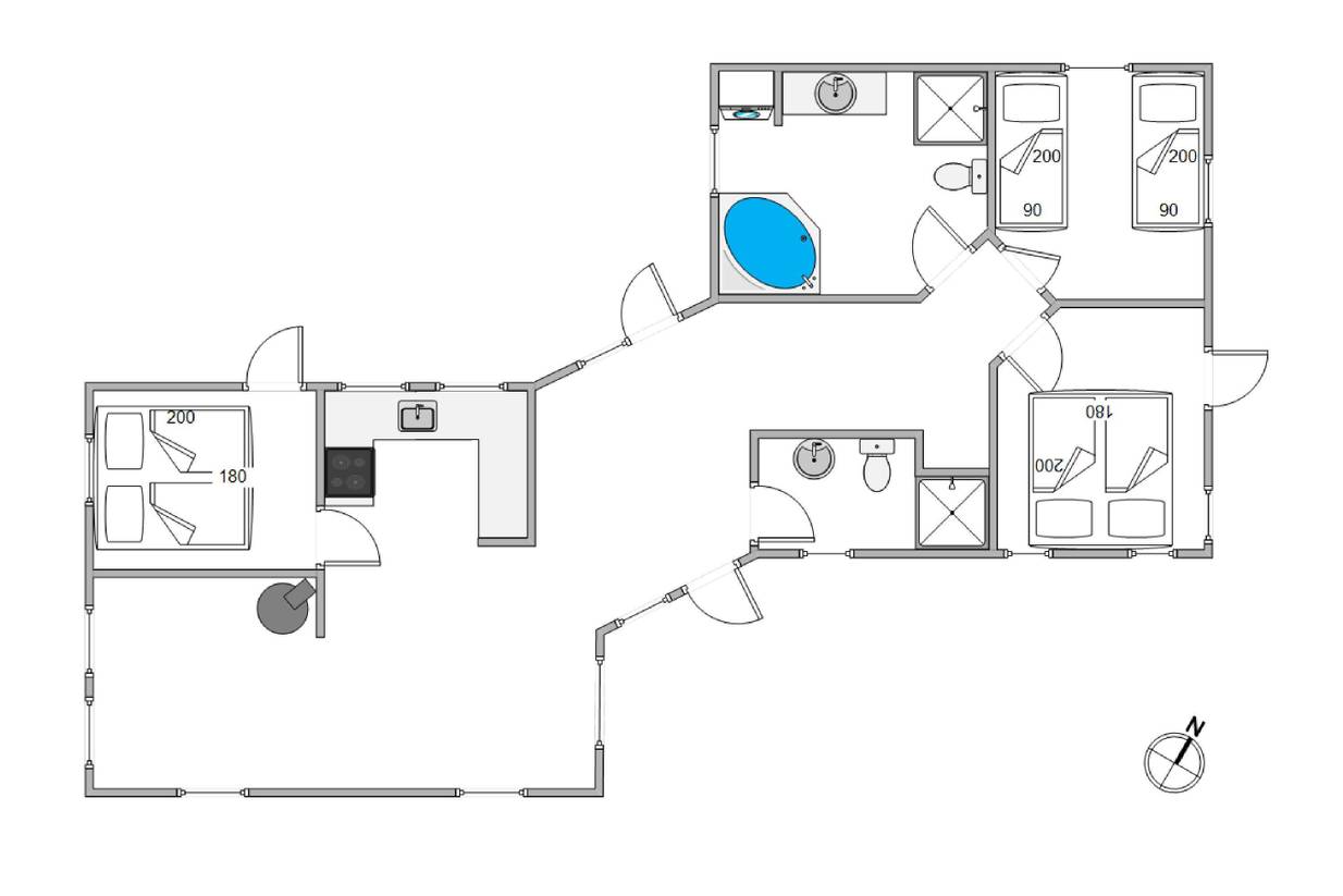 Vorschaubild von Ferienhaus GL17 in Søndervig - Westjütland