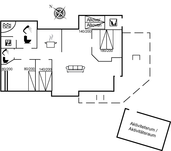 Vorschaubild von Ferienhaus GL85 in Bisnap - Hou - Nordjütland Ost