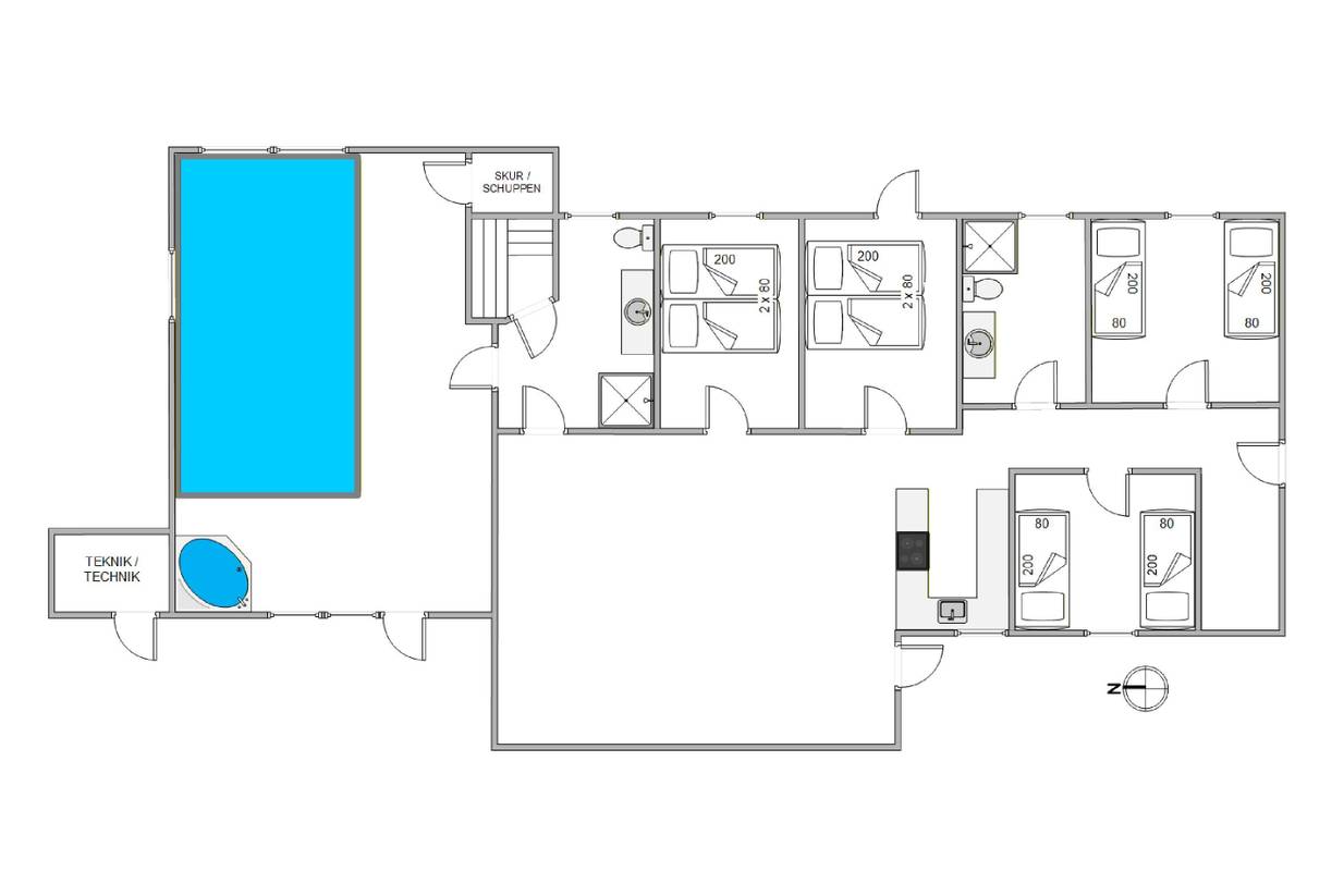 Vorschaubild von Ferienhaus GN83 in Årgab - Westjütland
