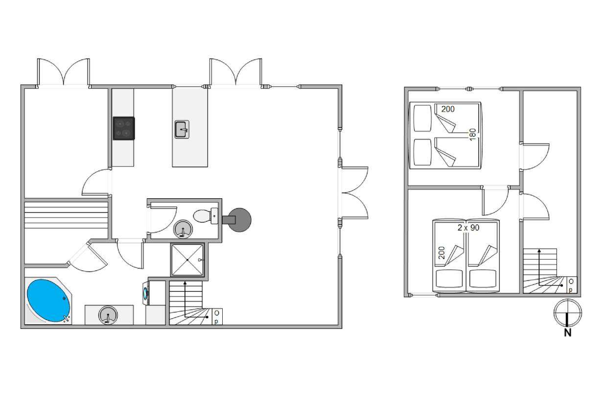Vorschaubild von Ferienhaus GP55 in Søndervig - Westjütland