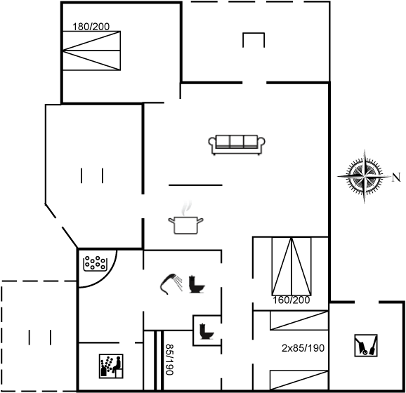 Vorschaubild von Ferienhaus GP91 in Årgab - Westjütland
