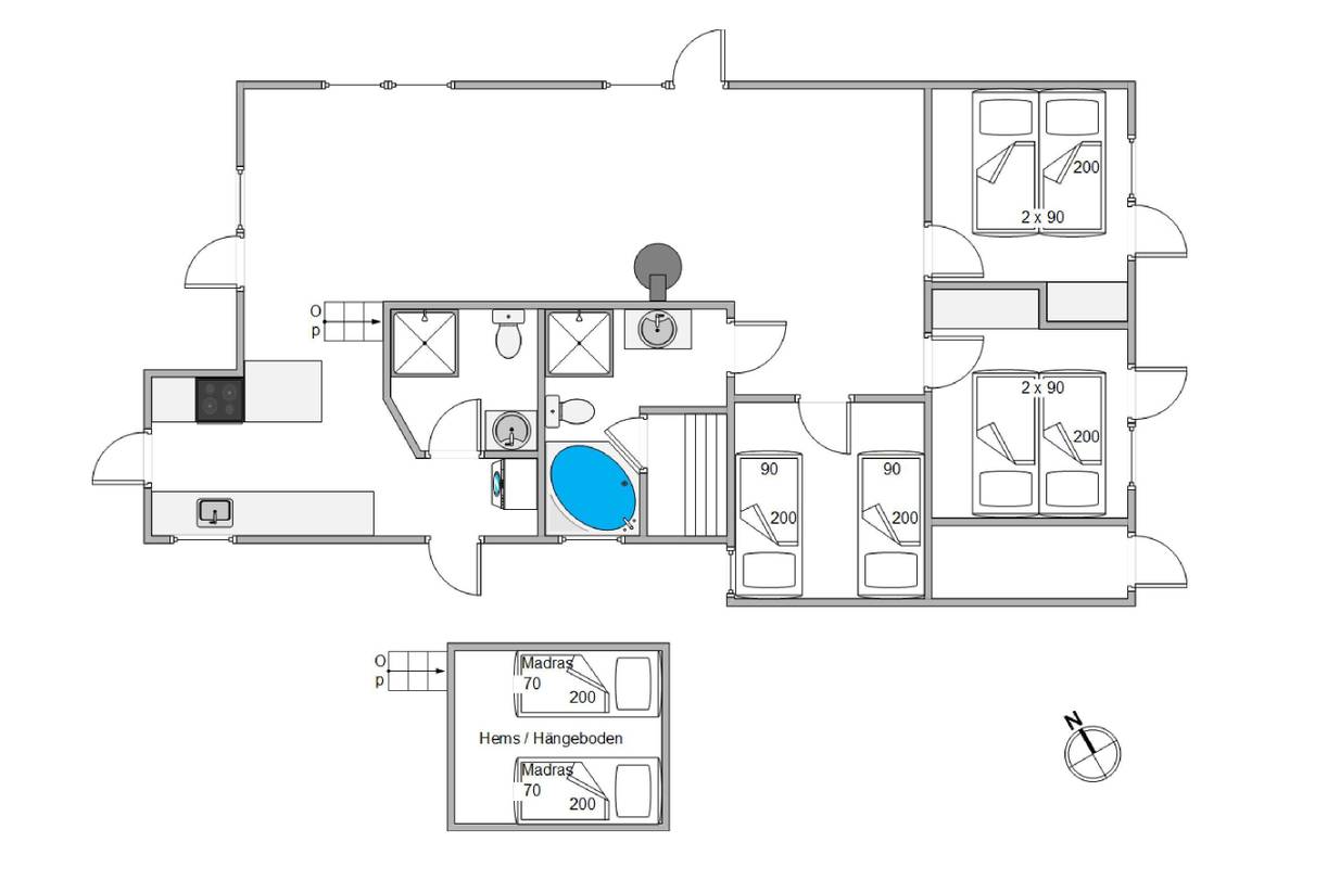 Vorschaubild von Ferienhaus GR04 in Houstrup - Westjütland