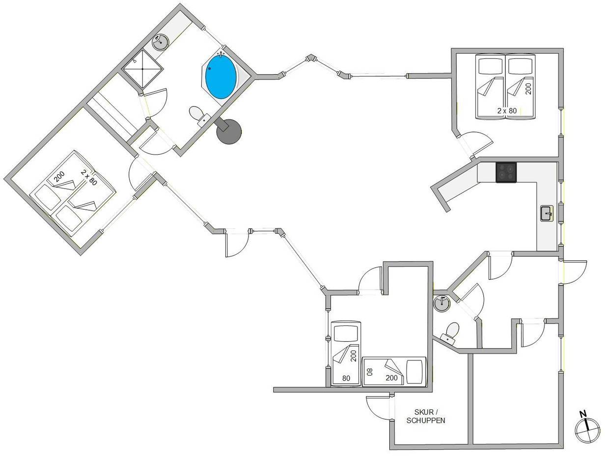 Vorschaubild von Ferienhaus GS73 in Bjerregård - Westjütland