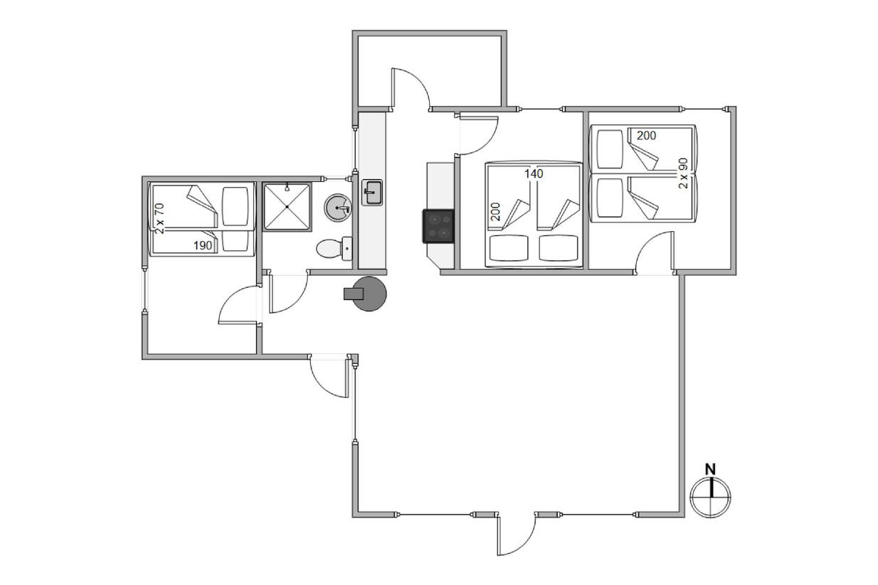 Vorschaubild von Ferienhaus GS84 in Houvig - Søndervig - Westjütland