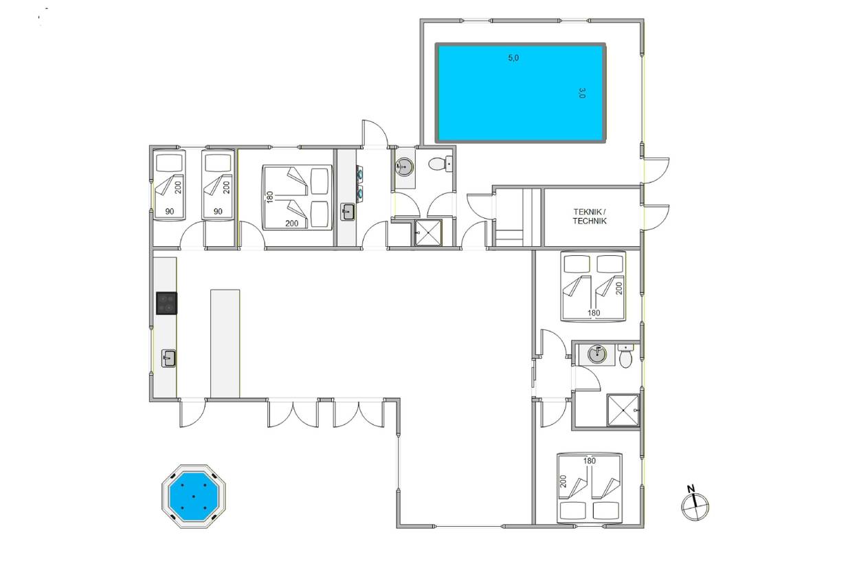 Vorschaubild von Ferienhaus GU95 in Blåvand - Westjütland