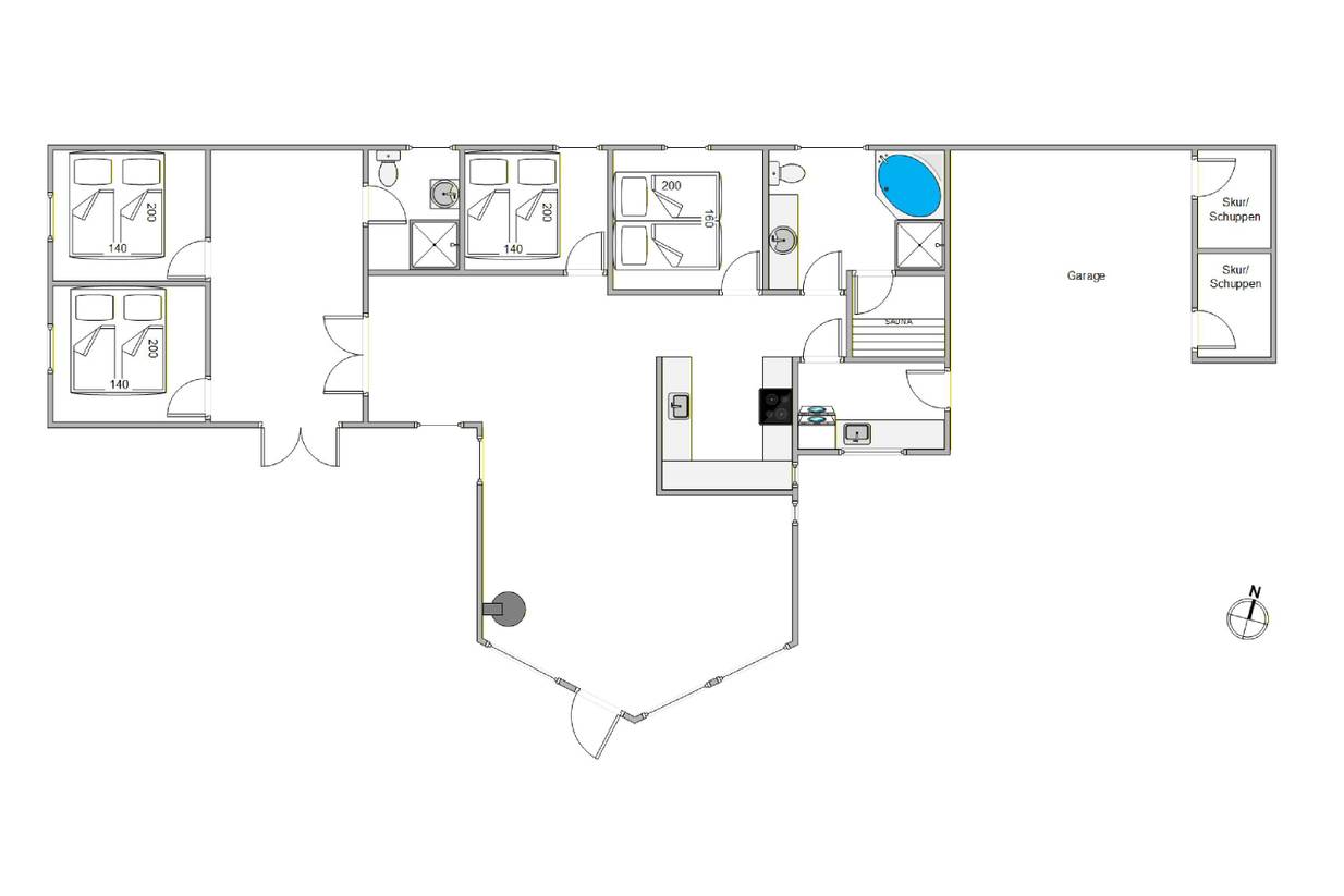 Vorschaubild von Ferienhaus GV73 in Houstrup - Westjütland