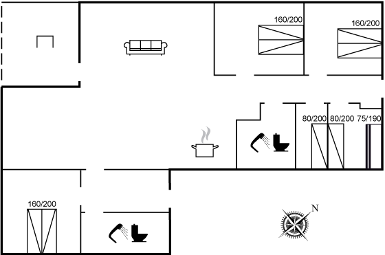 Vorschaubild von Ferienhaus GW00 in Løkken - Nordjütland