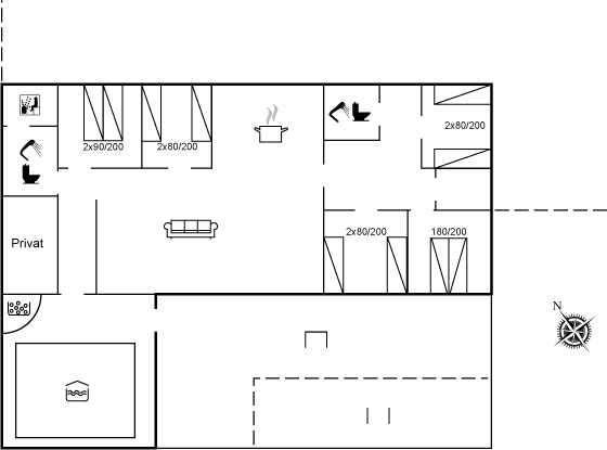 Vorschaubild von Ferienhaus GW81 in Kramnitse - Lolland