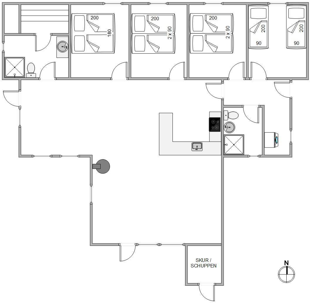 Vorschaubild von Ferienhaus GX20 in Haurvig - Årgab - Westjütland