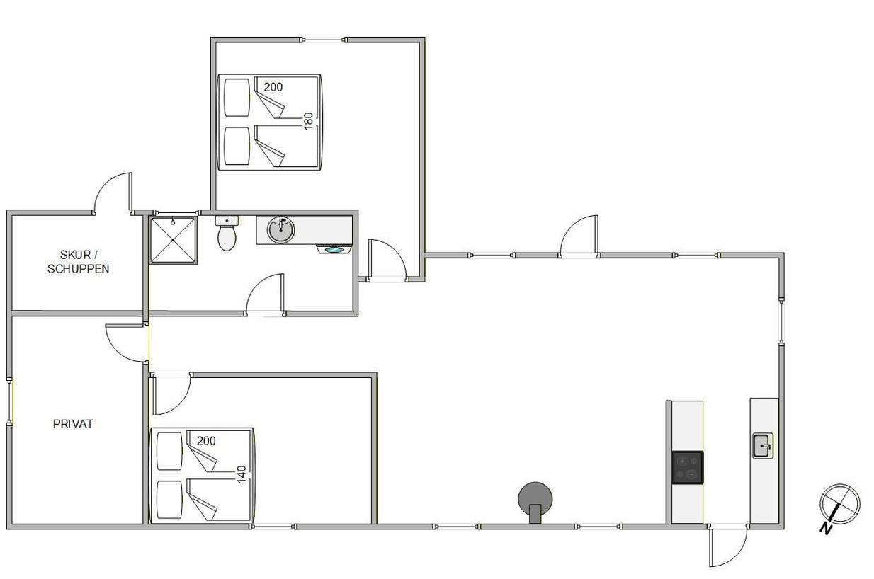 Vorschaubild von Ferienhaus GX85 in Bjerregård - Westjütland