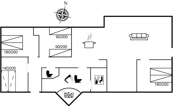 Vorschaubild von Ferienhaus GY03 in Grønhøj - Løkken - Nordjütland