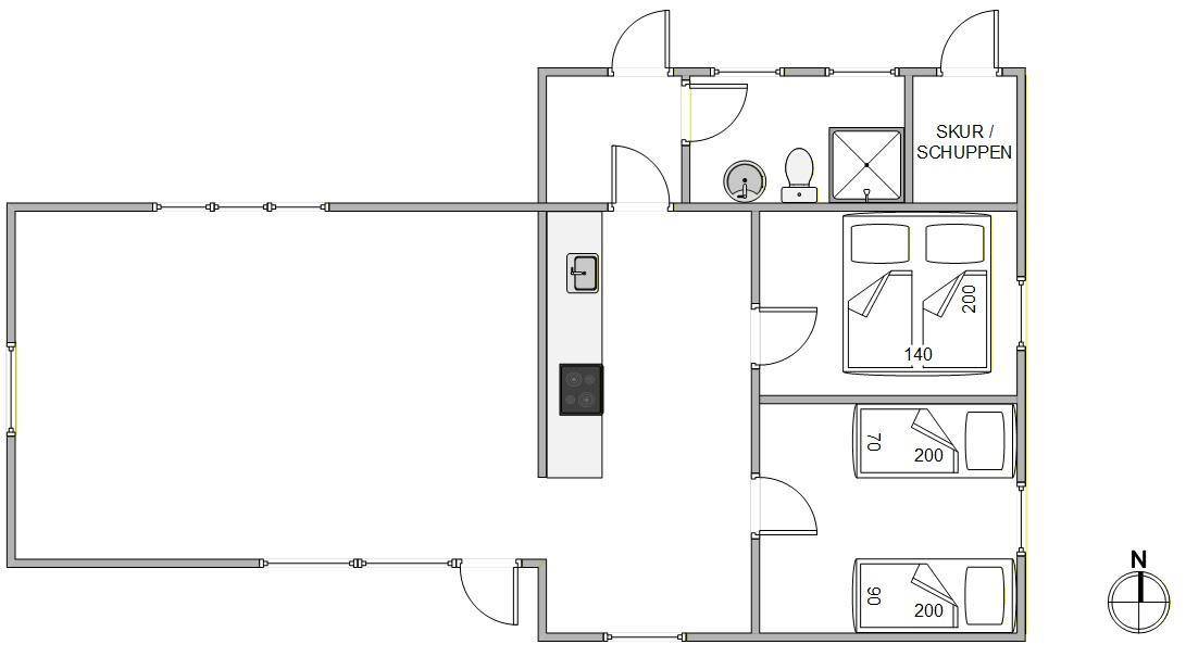 Vorschaubild von Ferienhaus GY78 in Bjerregård - Westjütland