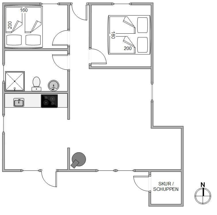 Vorschaubild von Ferienhaus GY98 in Bjerregård - Westjütland