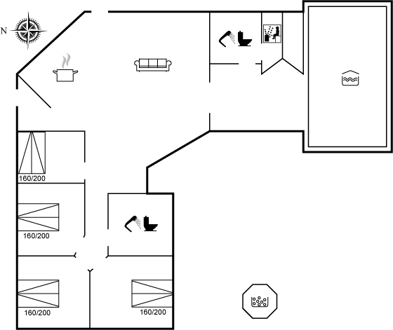 Vorschaubild von Ferienhaus GZ57 in Klegod - Westjütland