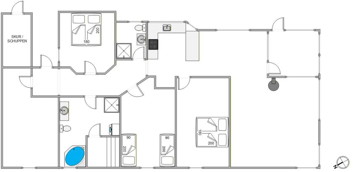 Vorschaubild von Ferienhaus GZ76 in Bjerregård - Westjütland