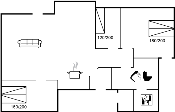Vorschaubild von Ferienhaus GZ81 in Saltum - Blokhus - Nordjütland