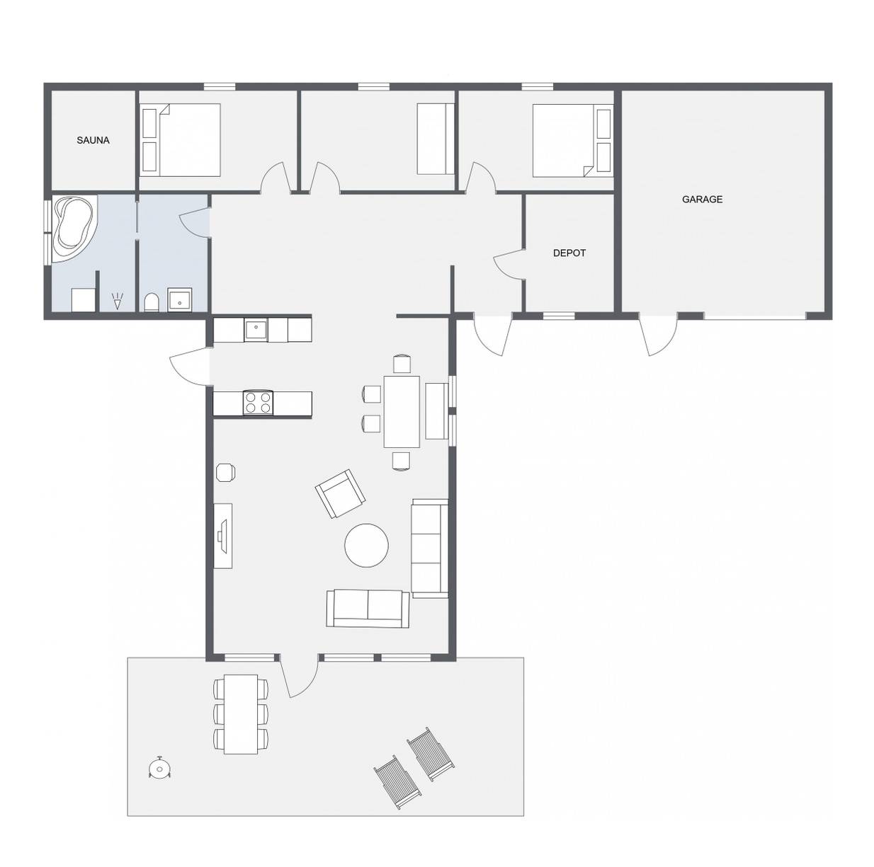 Vorschaubild von Ferienhaus HA62 in Skaven - Westjütland