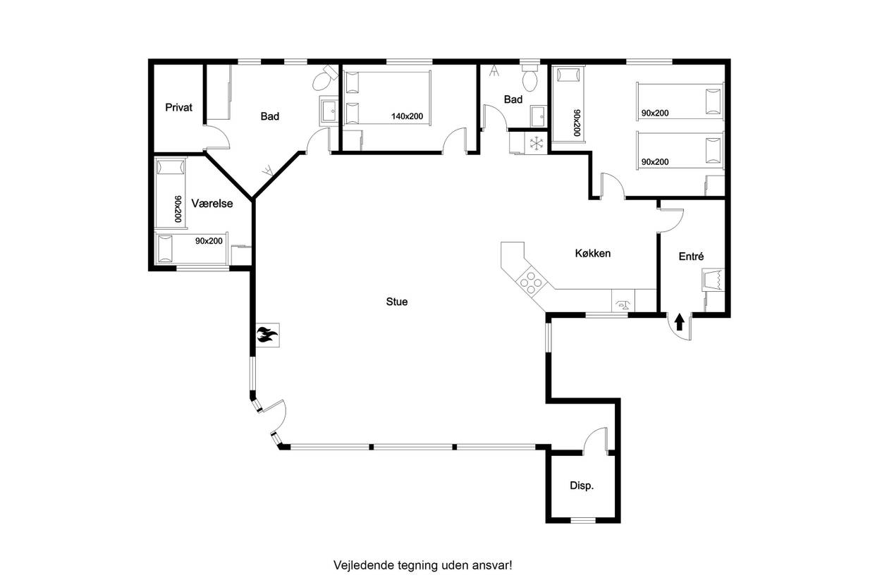 Vorschaubild von Ferienhaus HA84 in Klitmøller - Thy/Limfjord
