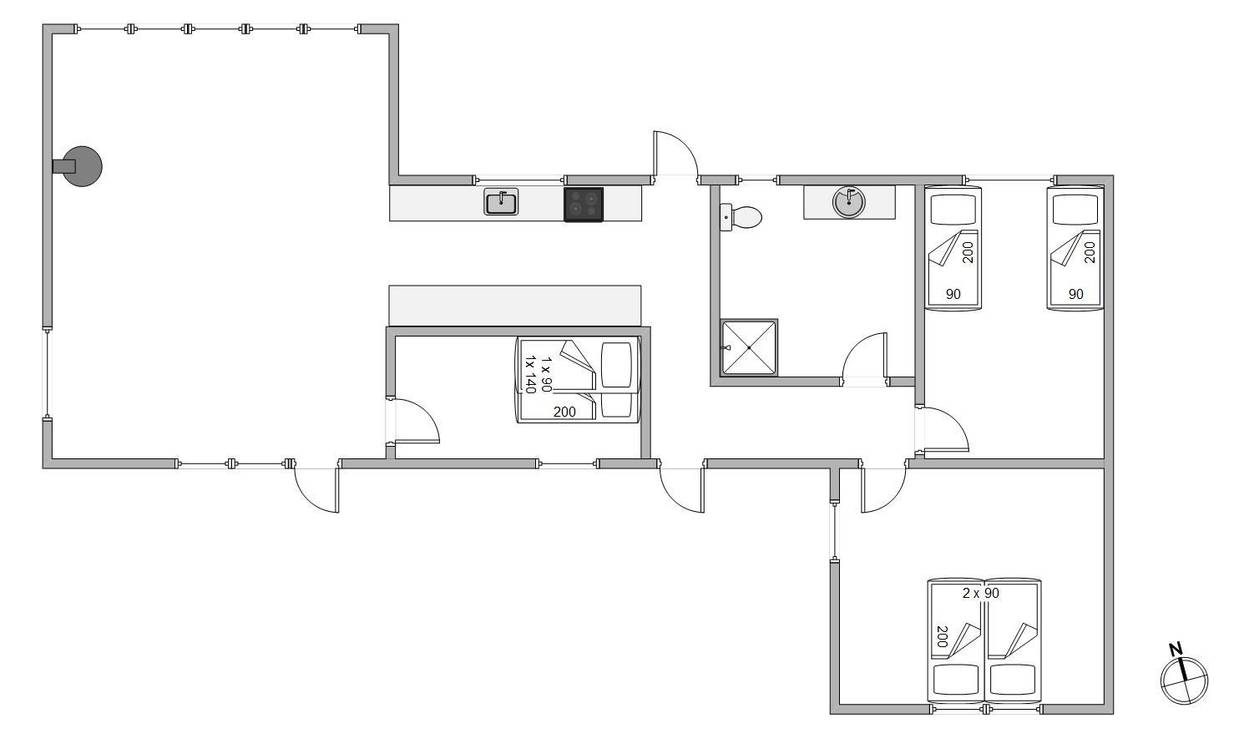Vorschaubild von Ferienhaus HB38 in Bjerregård - Westjütland