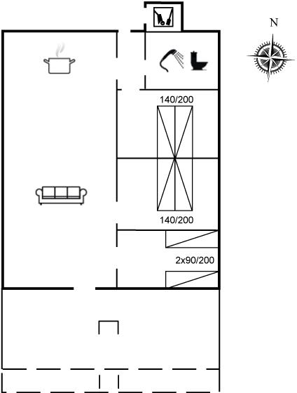Vorschaubild von Ferienhaus HB46 in Søndervig - Westjütland