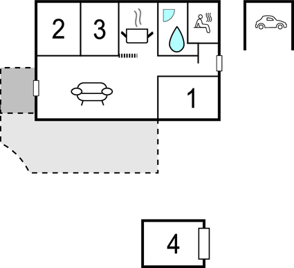 Vorschaubild von Ferienhaus HB60 auf Næsby - Westseeland
