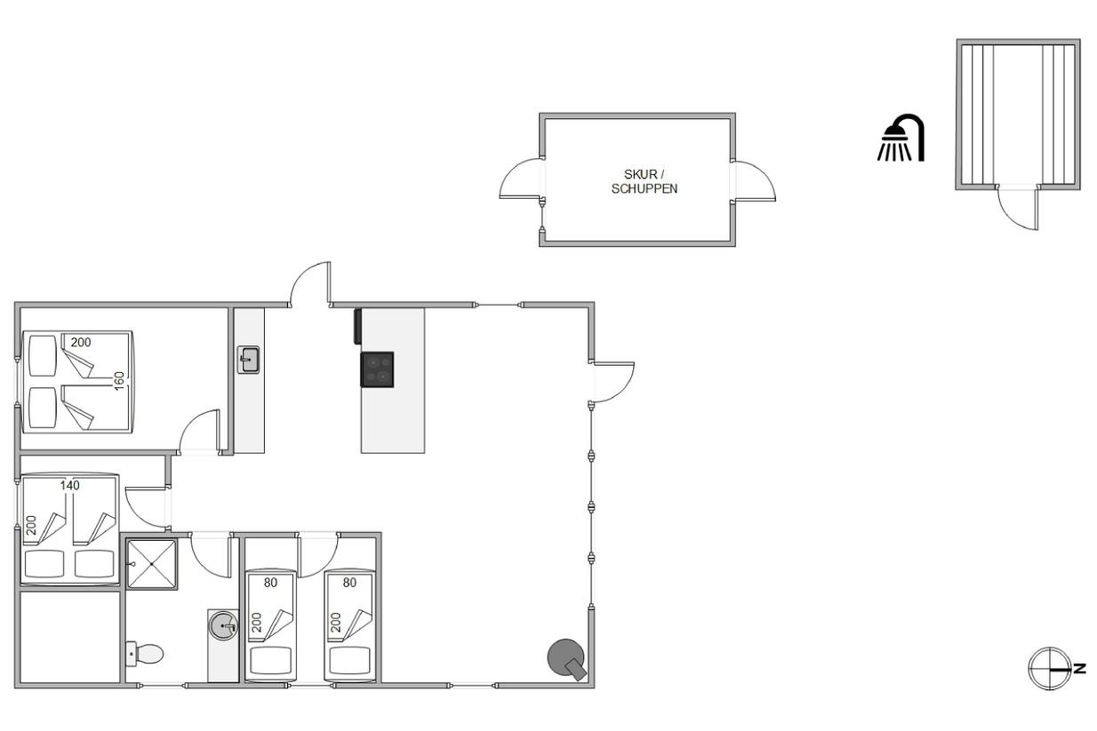Vorschaubild von Ferienhaus HC60 in Søndervig - Westjütland