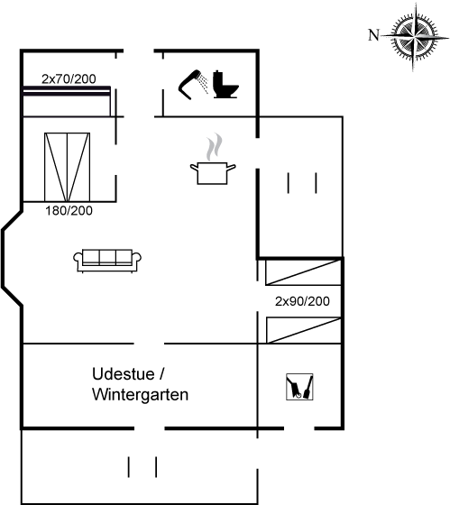 Vorschaubild von Ferienhaus HC70 in Bolilmark - Rømø