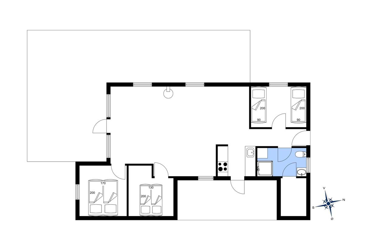 Vorschaubild von Ferienhaus HD10 in Vejers Strand - Westjütland