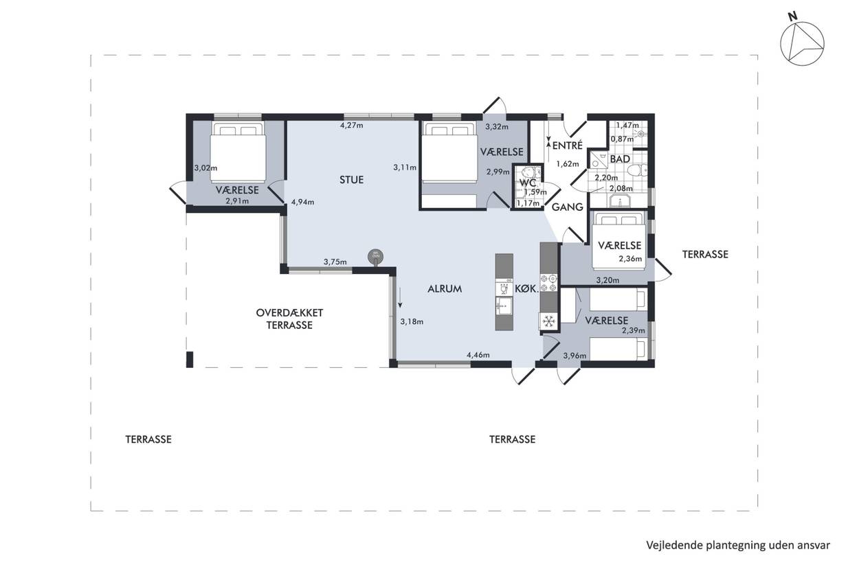 Vorschaubild von Ferienhaus HD41 in Handrup - Ebeltoft - Ostjütland