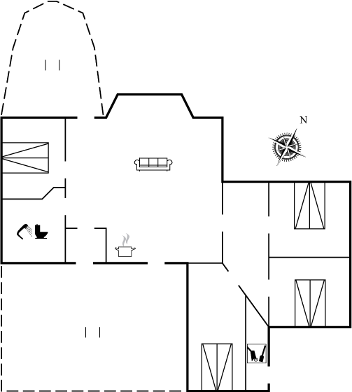 Vorschaubild von Ferienhaus HD52 in Grønhøj - Løkken - Nordjütland