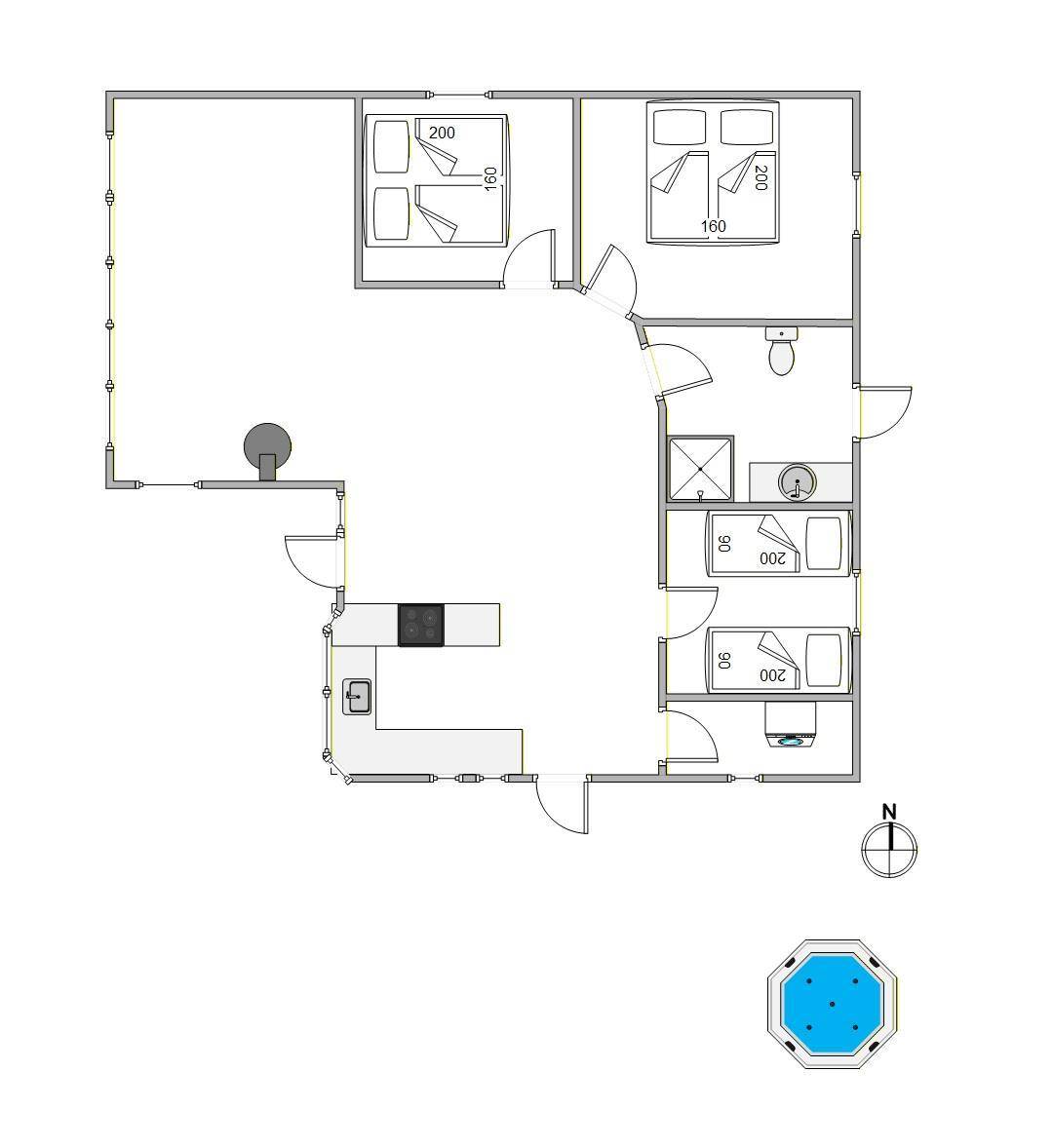 Vorschaubild von Ferienhaus HD93 in Henne Strand - Westjütland