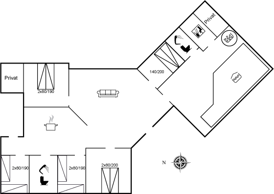 Vorschaubild von Ferienhaus HD94 in Marielyst - Falster