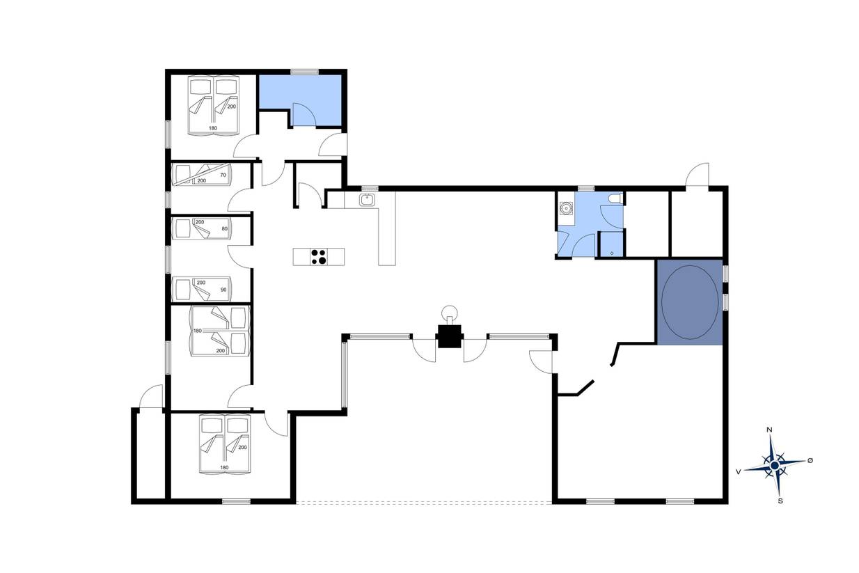 Vorschaubild von Ferienhaus HE70 in Vejers Strand - Westjütland