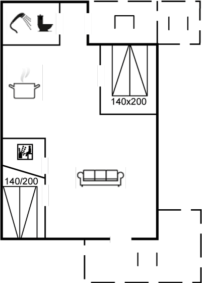 Vorschaubild von Ferienhaus HE96 in Lakolk - Rømø