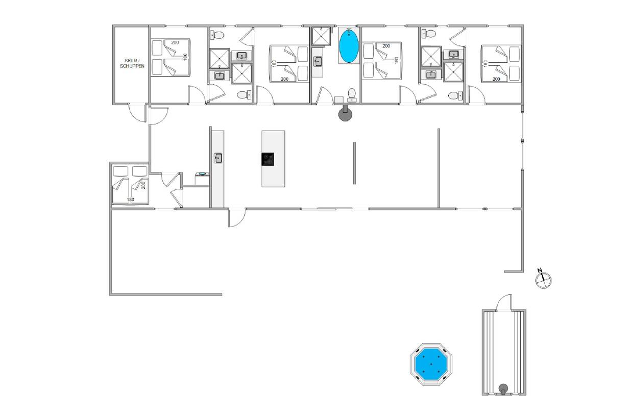 Vorschaubild von Ferienhaus HG34 in Blåvand - Westjütland