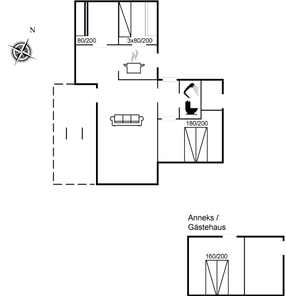 Vorschaubild von Ferienhaus HG48 auf Kelstrup - Westseeland