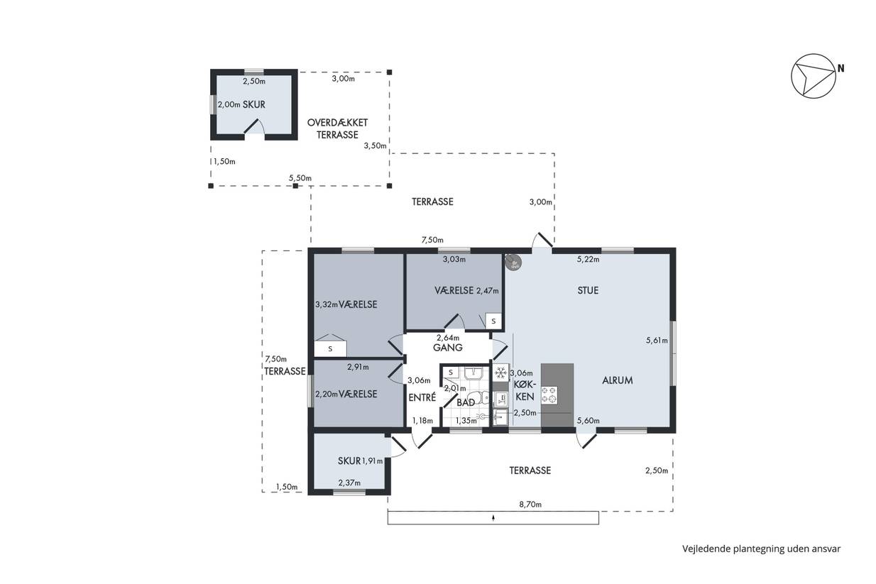 Vorschaubild von Ferienhaus HG70 in Ahl - Ebeltoft - Ostjütland